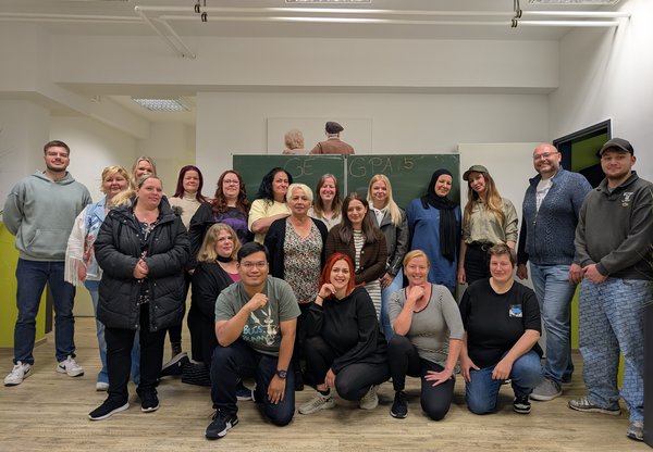 Gruppenfoto des Kurs GE GPA 5 zum Ausbildungsstart.