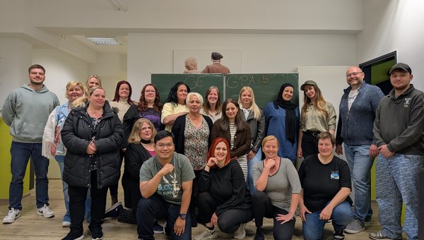 Gruppenfoto des Kurs GE GPA 5 zum Ausbildungsstart.